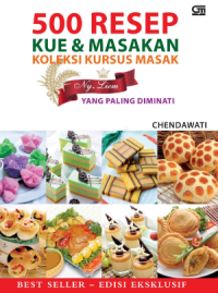 Image of 500 Resep kue & masakan koleksi kursus masak