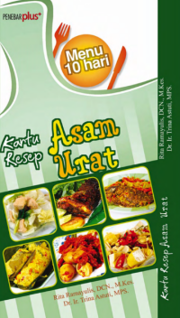 Image of Kartu menu dan resep asam urat