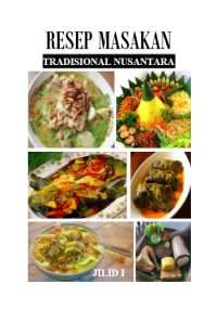 Image of Resep masakan tradisional Nusantara : jilid I